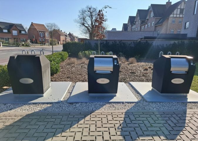 Ondergronds afvalcontainers Anguila Berlare