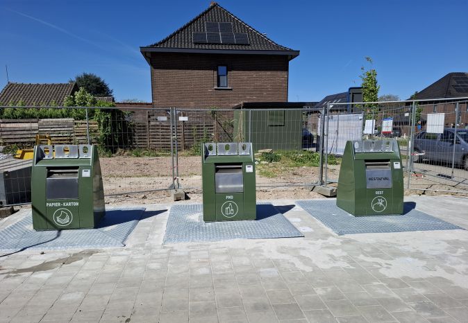 Ondergrondse afvalcontainers Christus Koning