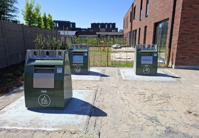 Ondergrondse containers Nieuw Haagem